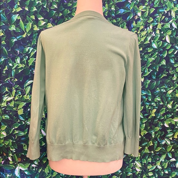 EUC J.Crew Clare Cardigan Mint M - Picture 3 of 4
